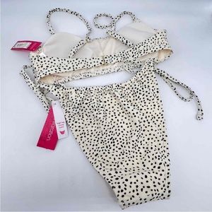 Black and white Xhiliration swimsuit